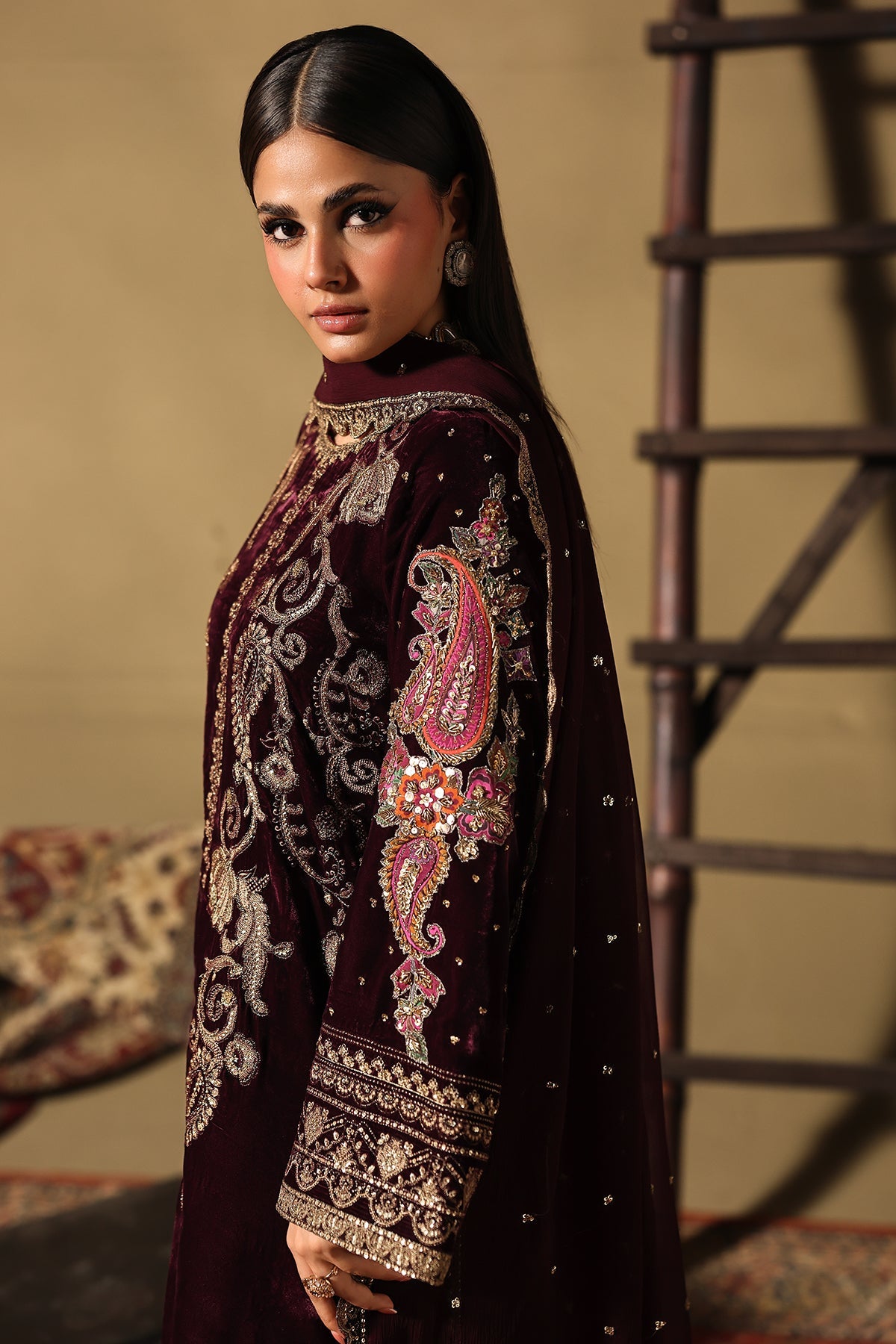 Charizma | Signora Velvet 25 | CVT5-06 by Charizma - Designer Dress  - Type : Ladies Clothes - Available at Libayah - 100% Original 