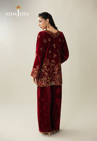 Asim Jofa | Makhmal Velvet 25 | AJULM-05 by Asim jofa - Designer Dress  - Type : Ladies Clothes - Available at Libayah - 100% Original 