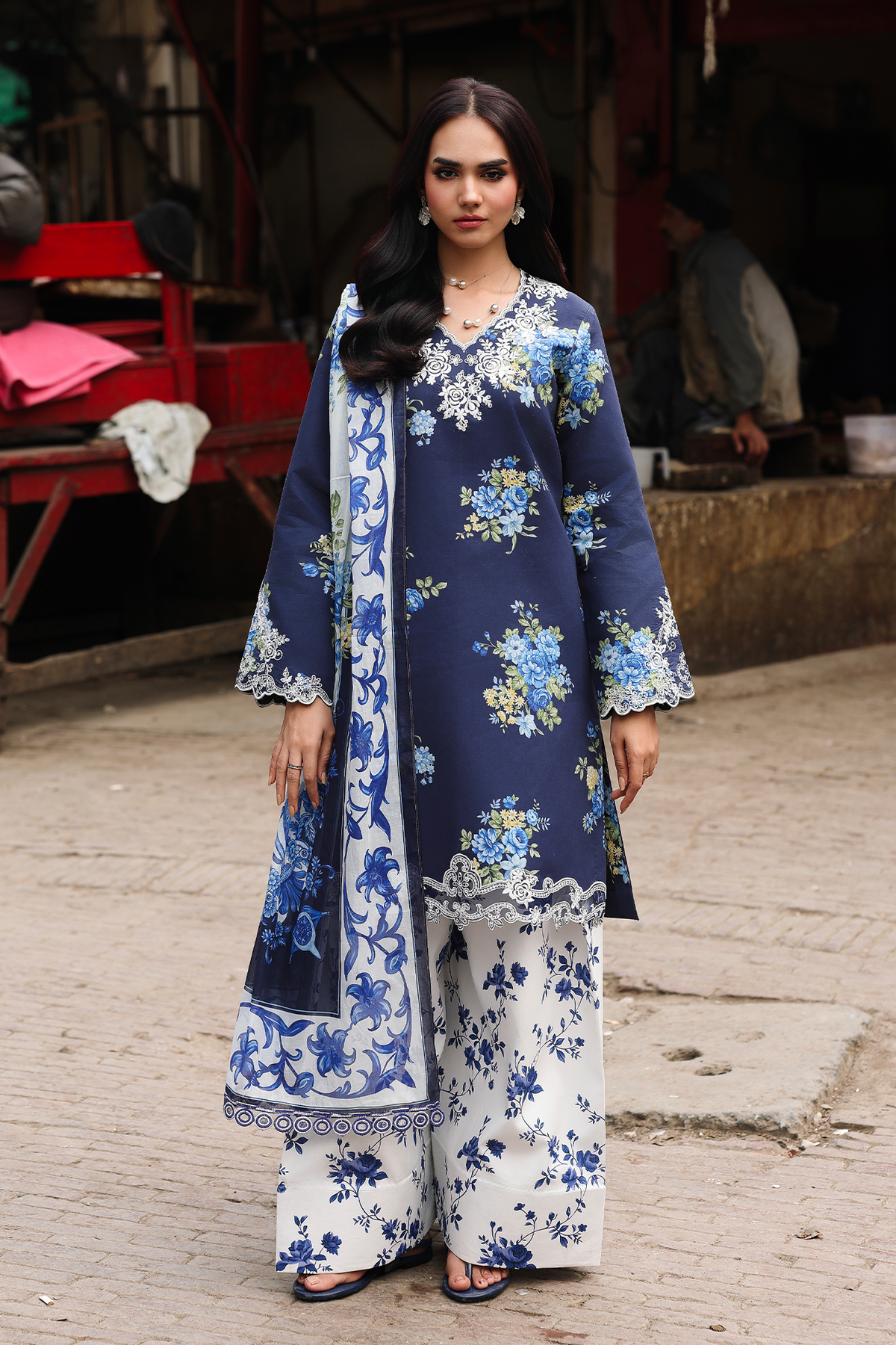 Rajbari | Nissa Floral Symphony | Vol. II | 05 - by Libayah - Registered Vendor of : Rajbari - 100% Original Designer Dress