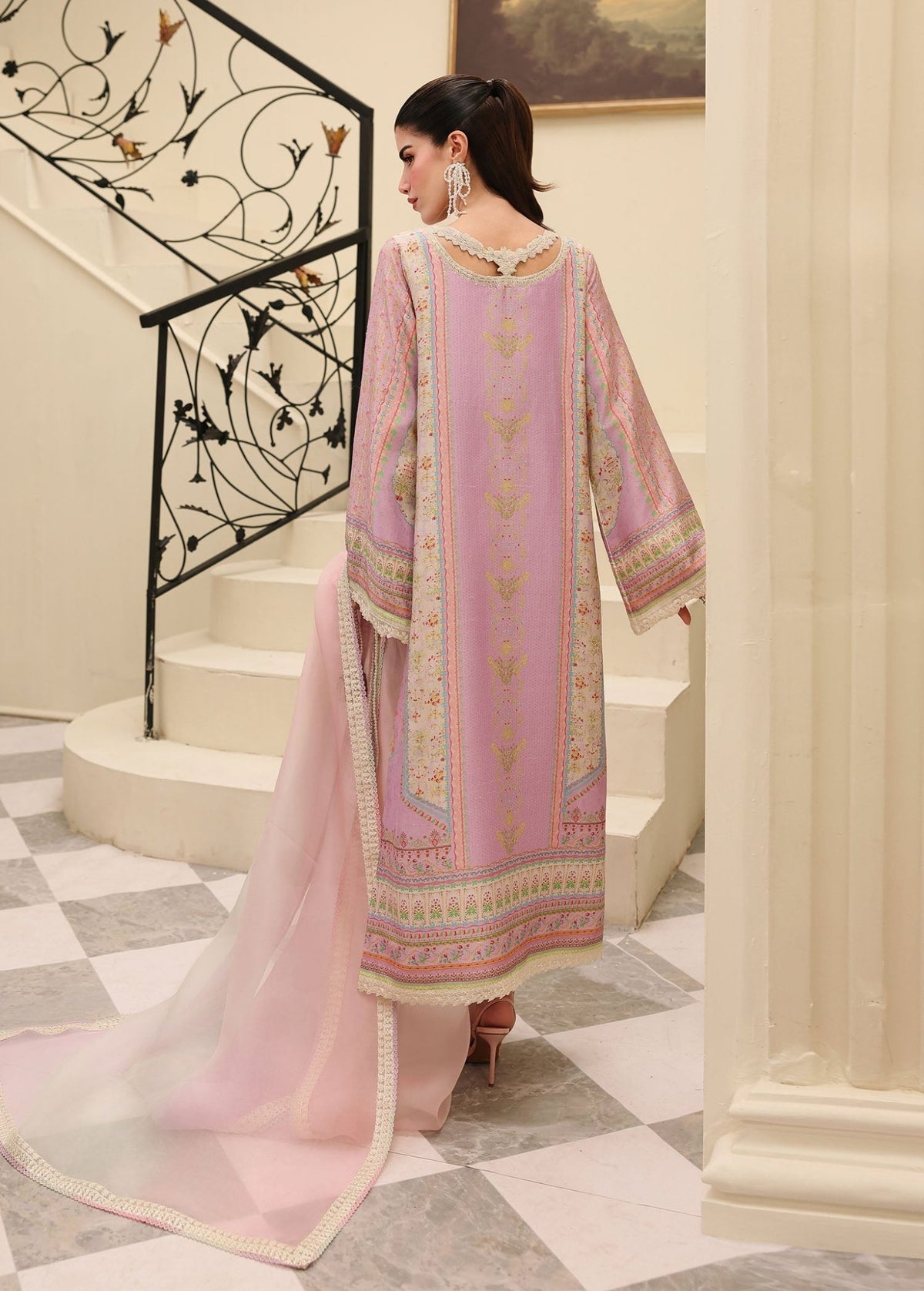 Kanwal Malik | Sorelle Luxe Silk 26 | Roselle by Kanwal Malik - Designer Dress  - Type : Ladies Clothes - Available at Libayah - 100% Original 