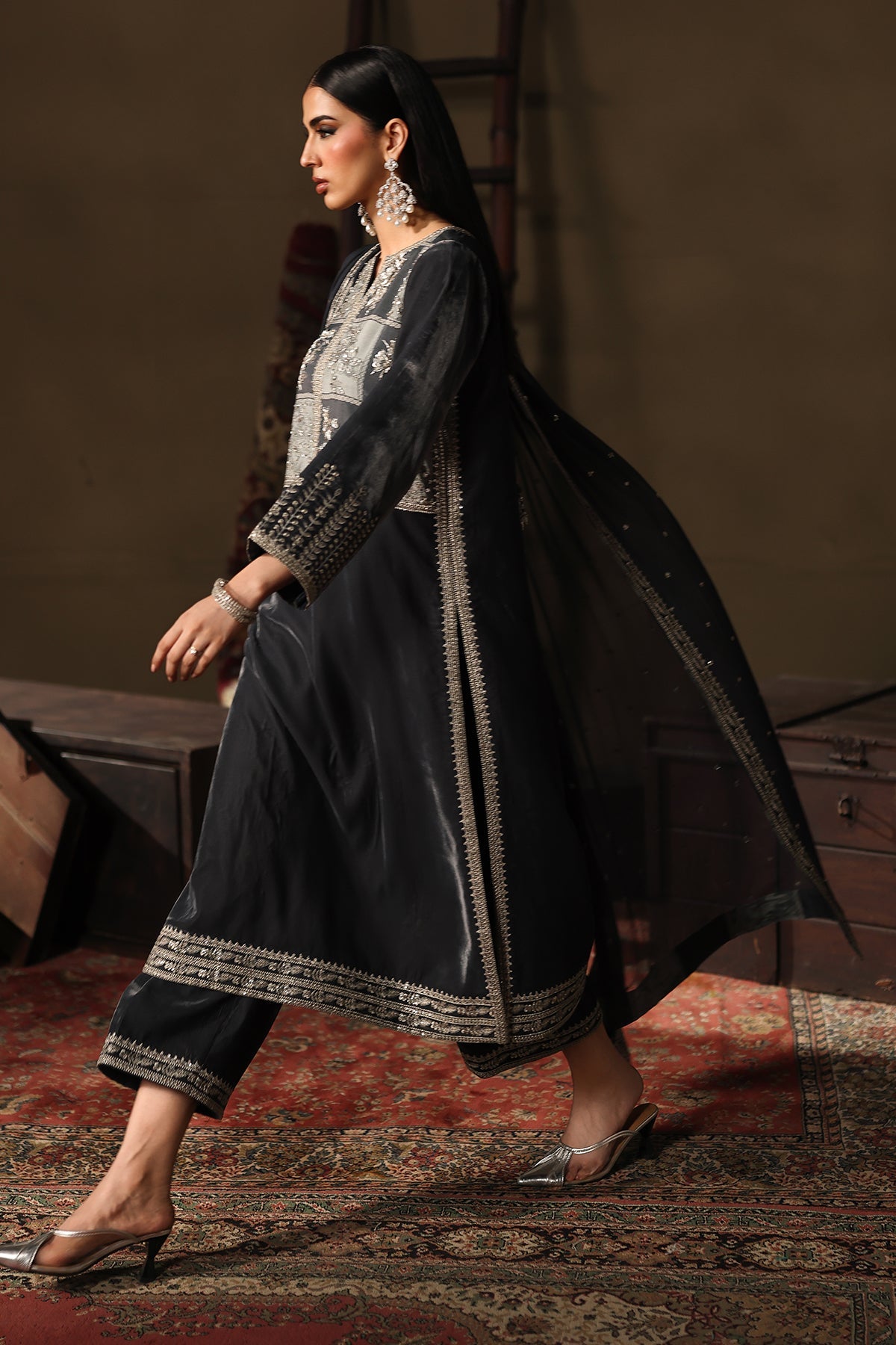 Charizma | Signora Velvet 25 | CVT5-03 by Charizma - Designer Dress  - Type : Ladies Clothes - Available at Libayah - 100% Original 