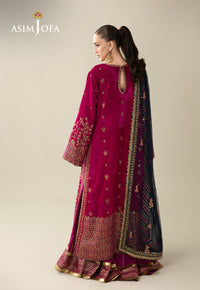 Asim Jofa | Makhmal Velvet 25 | AJULM-03 by Asim jofa - Designer Dress  - Type : Ladies Clothes - Available at Libayah - 100% Original 