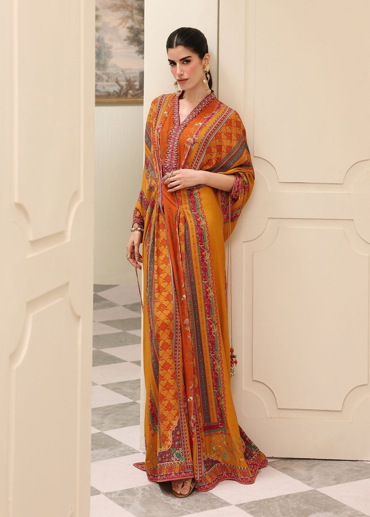 Kanwal Malik | Sorelle Luxe Silk 26 | Eira by Kanwal Malik - Designer Dress  - Type : Ladies Clothes - Available at Libayah - 100% Original 