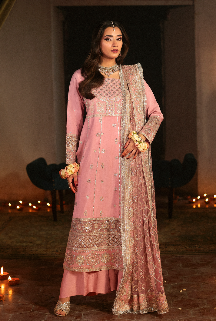 Saad Shaikh | Singhar Premium Silk 26 | ROSHAAN by Saad Shaikh - Designer Dress  - Type : Ladies Clothes - Available at Libayah - 100% Original 