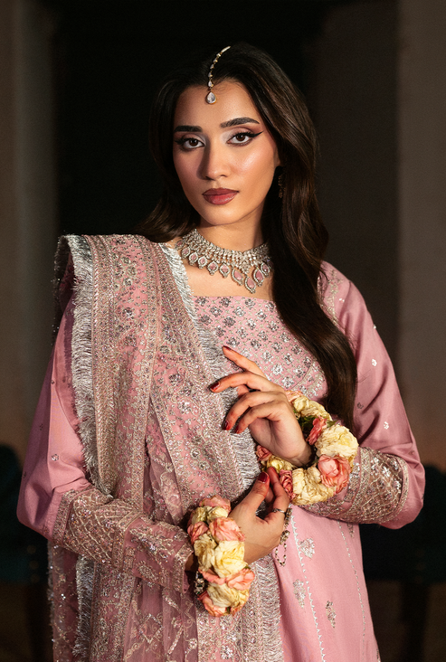 Saad Shaikh | Singhar Premium Silk 25 | ROSHAAN by Saad Shaikh - Designer Dress  - Type : Ladies Clothes - Available at Libayah - 100% Original 