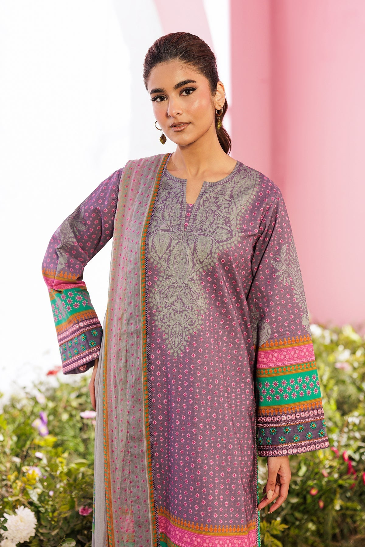 Afrozeh | Basic Pret 26 RTW | NACRE by Afrozeh - Designer Dress  - Type : Ladies Clothes - Available at Libayah - 100% Original 