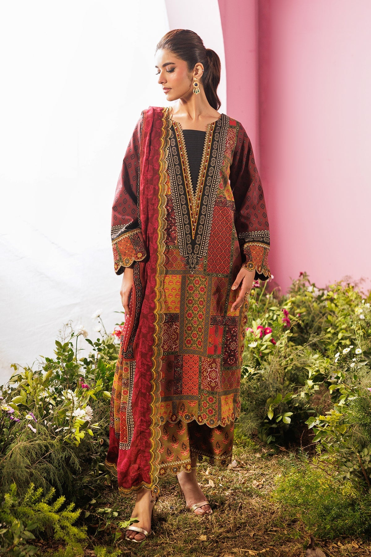 Afrozeh | Basic Pret 26 RTW | NACRE by Afrozeh - Designer Dress  - Type : Ladies Clothes - Available at Libayah - 100% Original 