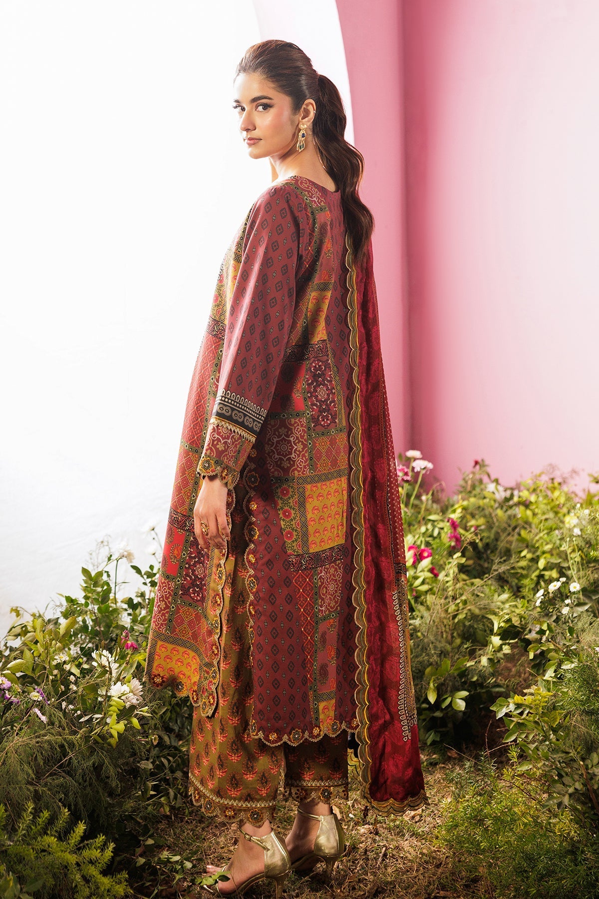 Afrozeh | Basic Pret 26 RTW | NACRE by Afrozeh - Designer Dress  - Type : Ladies Clothes - Available at Libayah - 100% Original 