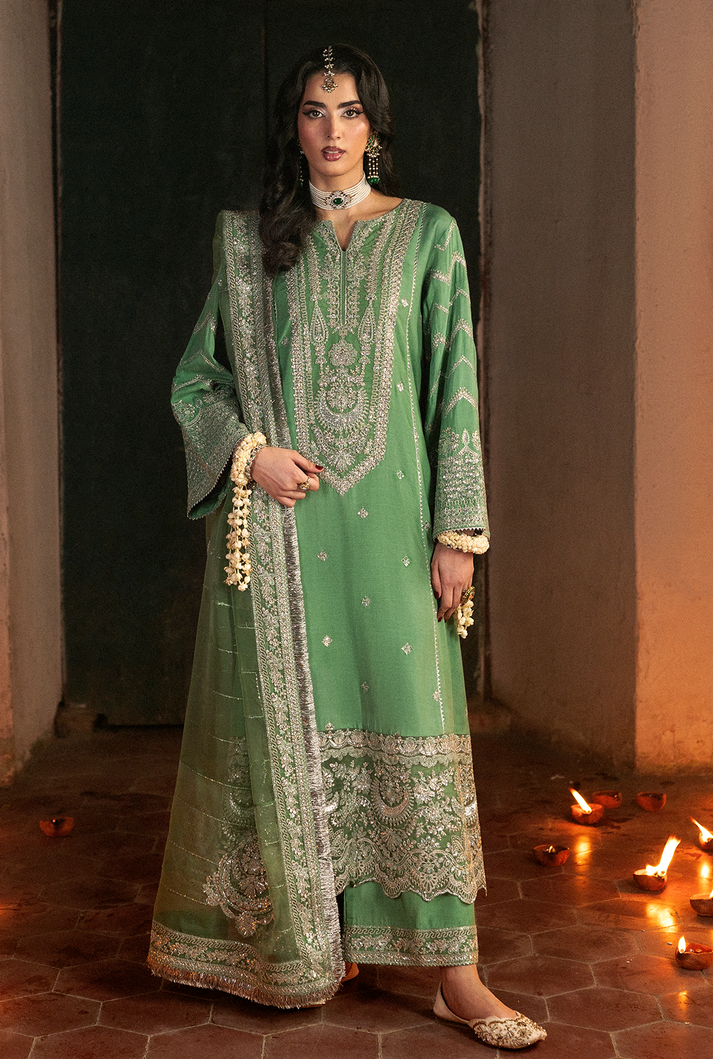 Saad Shaikh | Singhar Premium Silk 26 | AIRA by Saad Shaikh - Designer Dress  - Type : Ladies Clothes - Available at Libayah - 100% Original 