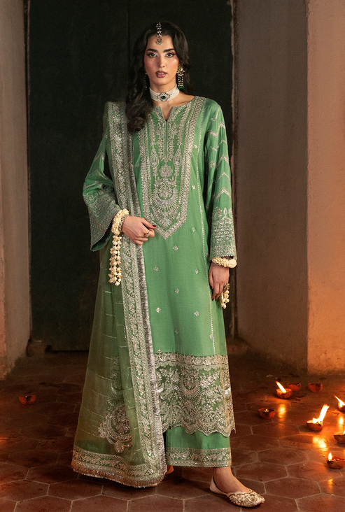 Saad Shaikh | Singhar Premium Silk 25 | AIRA by Saad Shaikh - Designer Dress  - Type : Ladies Clothes - Available at Libayah - 100% Original 
