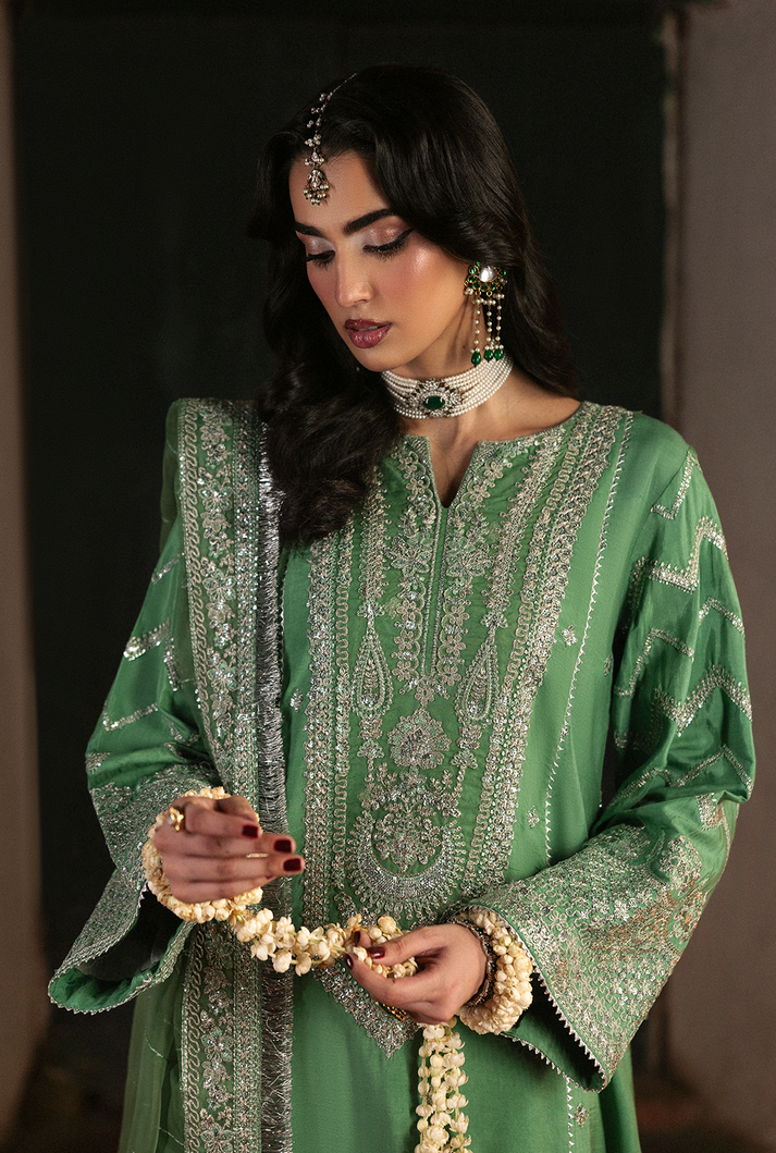 Saad Shaikh | Singhar Premium Silk 26 | AIRA by Saad Shaikh - Designer Dress  - Type : Ladies Clothes - Available at Libayah - 100% Original 