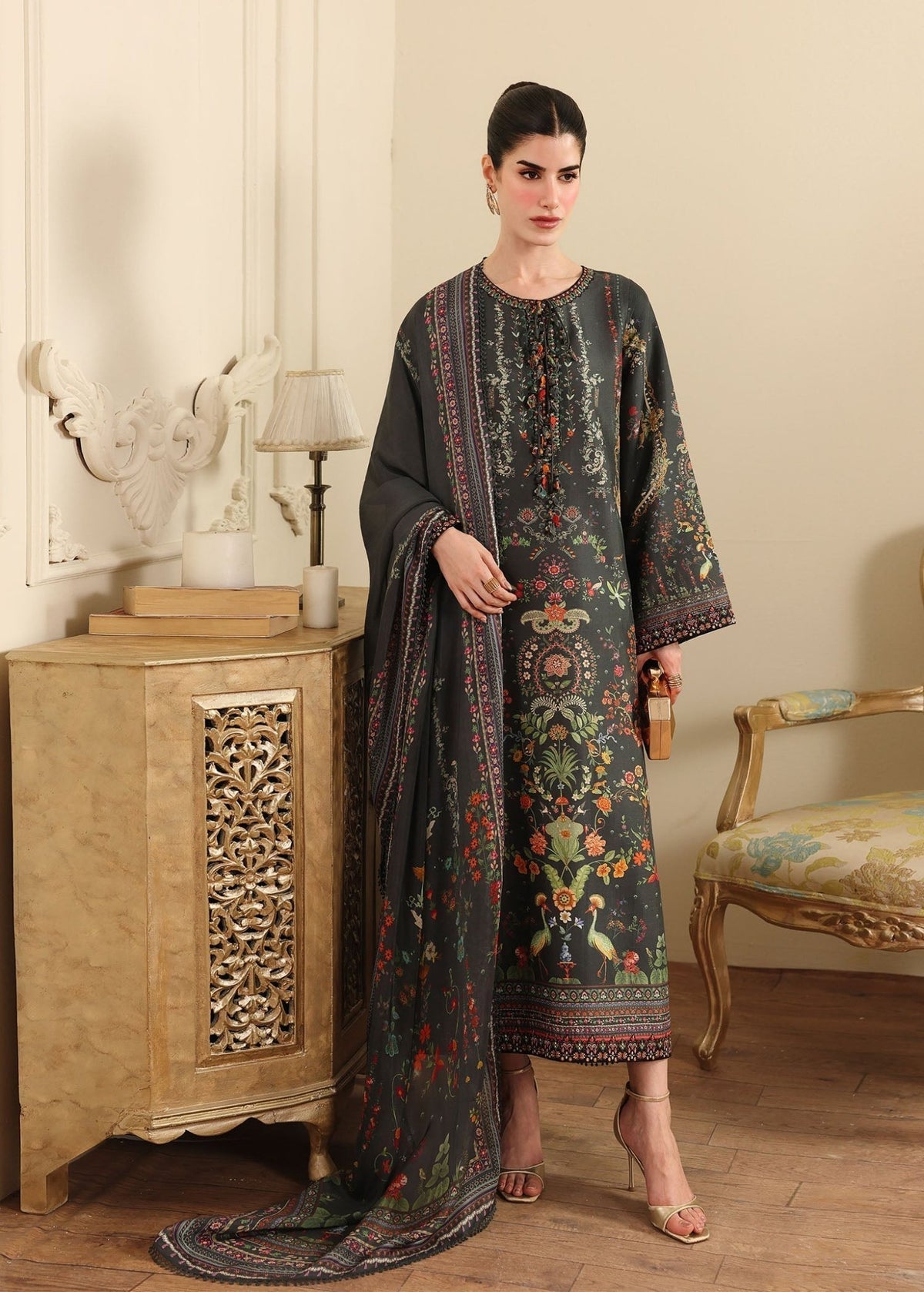 Kanwal Malik | Sorelle Luxe Silk 26 | Ayra by Kanwal Malik - Designer Dress  - Type : Ladies Clothes - Available at Libayah - 100% Original 