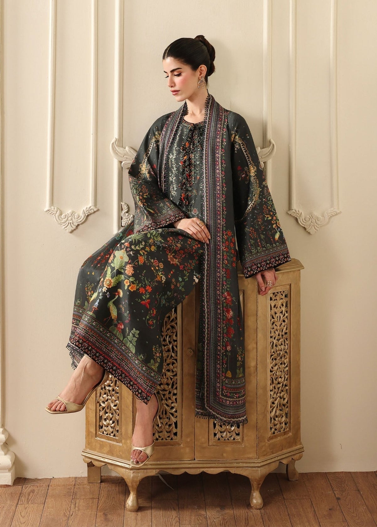 Kanwal Malik | Sorelle Luxe Silk 26 | Ayra by Kanwal Malik - Designer Dress  - Type : Ladies Clothes - Available at Libayah - 100% Original 