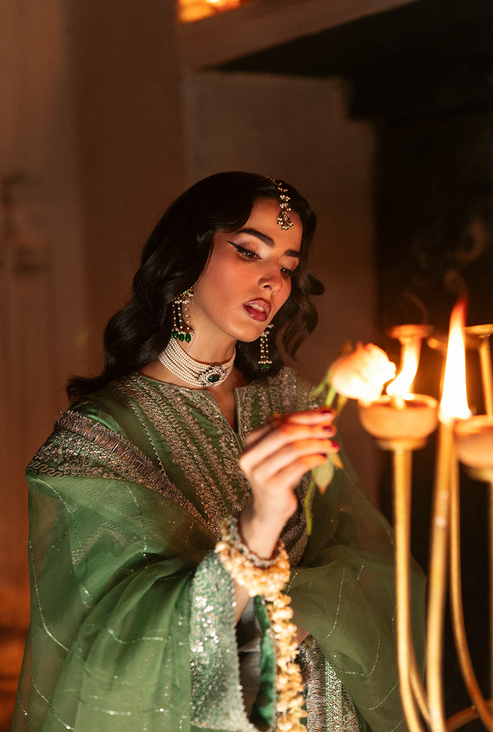 Saad Shaikh | Singhar Premium Silk 25 | AIRA by Saad Shaikh - Designer Dress  - Type : Ladies Clothes - Available at Libayah - 100% Original 