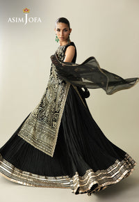 Asim Jofa | Makhmal Velvet 25 | AJULM-01 by Asim Jofa - Designer Dress  - Type : Ladies Clothes - Available at Libayah - 100% Original 