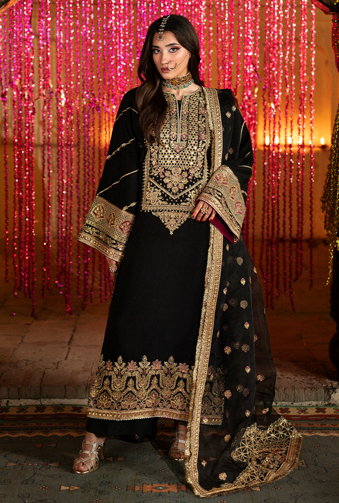 Saad Shaikh | Singhar Premium Silk 25 | YASMIN by Saad Shaikh - Designer Dress  - Type : Ladies Clothes - Available at Libayah - 100% Original 