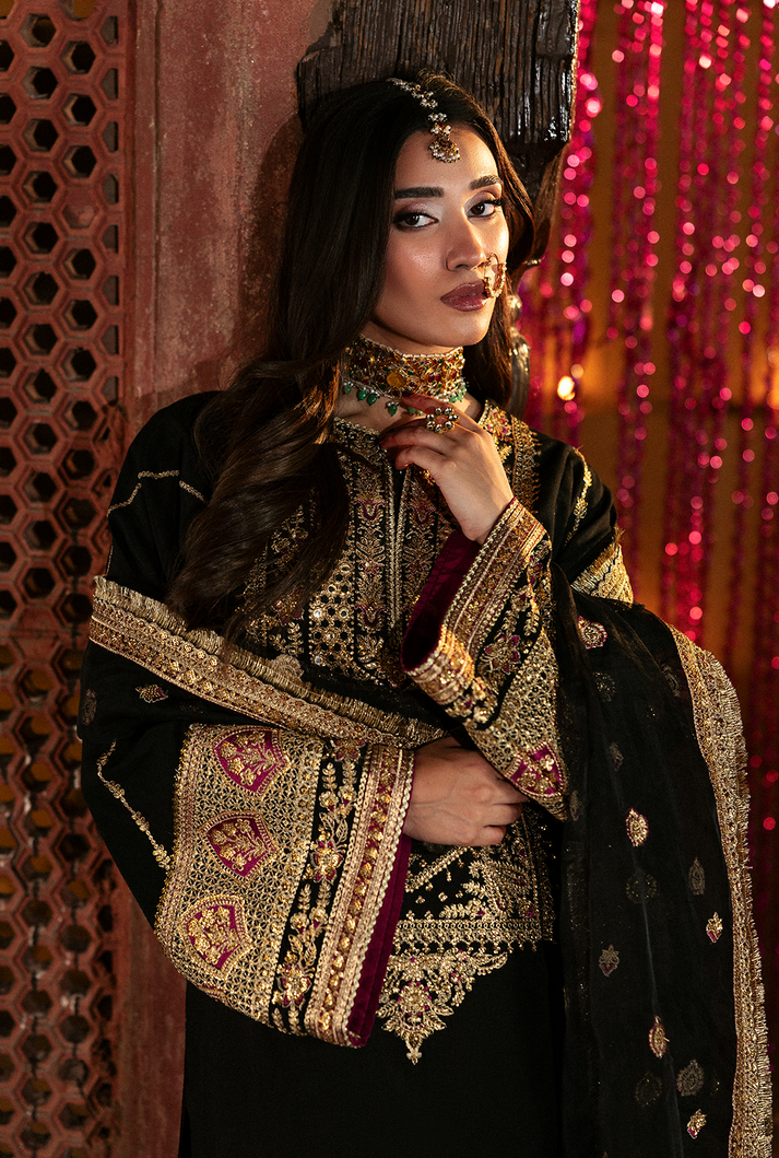 Saad Shaikh | Singhar Premium Silk 26 | YASMIN by Saad Shaikh - Designer Dress  - Type : Ladies Clothes - Available at Libayah - 100% Original 