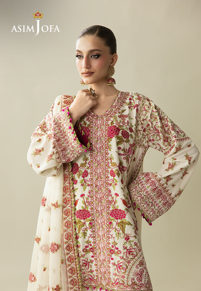 Asim Jofa | Makhmal Velvet 25 | AJULM-06 by Asim Jofa - Designer Dress  - Type : Ladies Clothes - Available at Libayah - 100% Original 