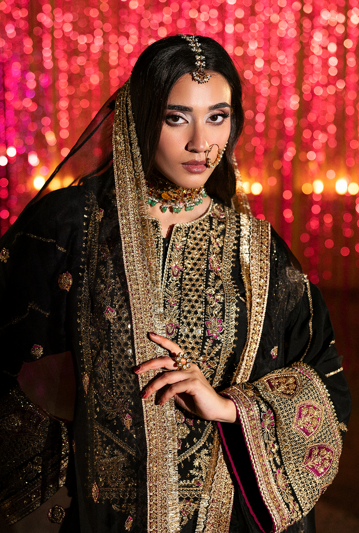 Saad Shaikh | Singhar Premium Silk 26 | YASMIN by Saad Shaikh - Designer Dress  - Type : Ladies Clothes - Available at Libayah - 100% Original 