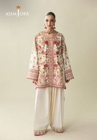 Asim Jofa | Makhmal Velvet 25 | AJULM-06 by Asim Jofa - Designer Dress  - Type : Ladies Clothes - Available at Libayah - 100% Original 