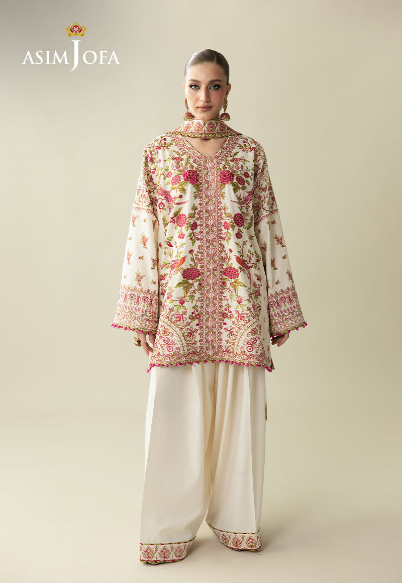 Asim Jofa | Makhmal Velvet 25 | AJULM-06 by Asim Jofa - Designer Dress  - Type : Ladies Clothes - Available at Libayah - 100% Original 