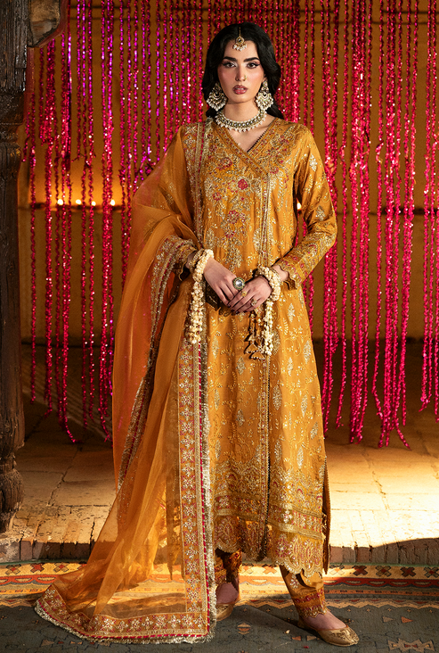 Saad Shaikh | Singhar Premium Silk 25 | KAYA by Saad Shaikh - Designer Dress  - Type : Ladies Clothes - Available at Libayah - 100% Original 