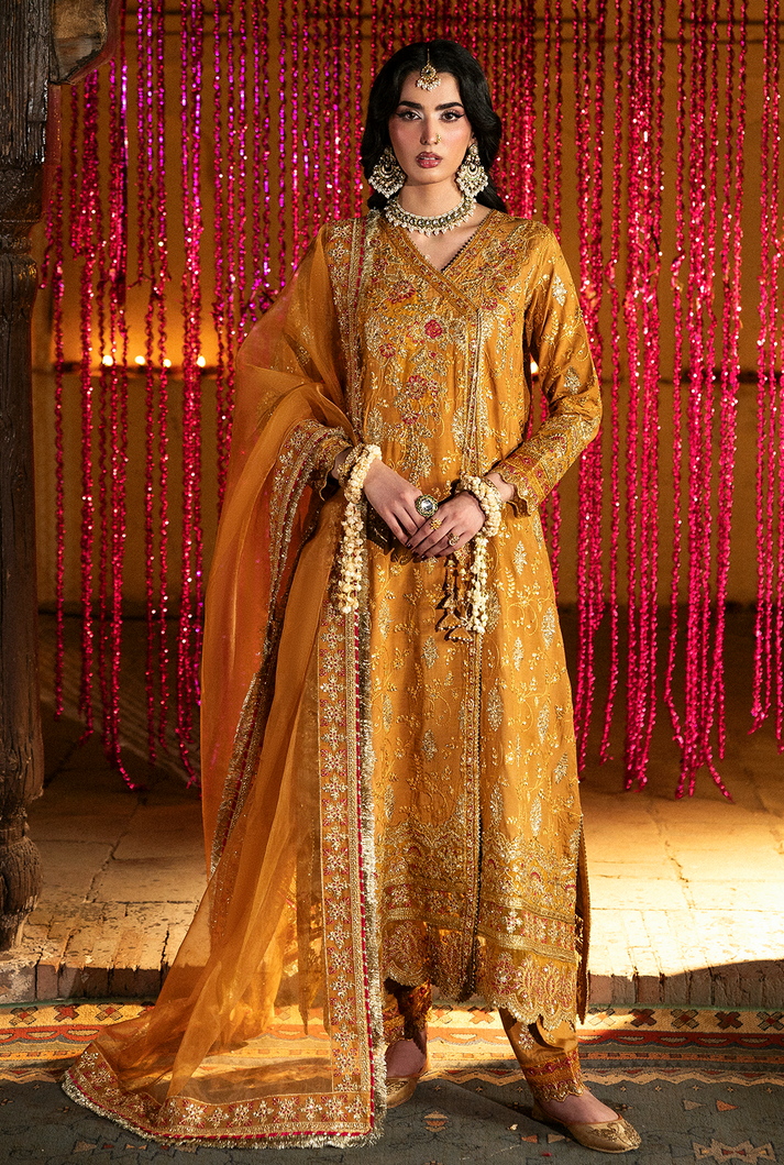 Saad Shaikh | Singhar Premium Silk 26 | KAYA by Saad Shaikh - Designer Dress  - Type : Ladies Clothes - Available at Libayah - 100% Original 