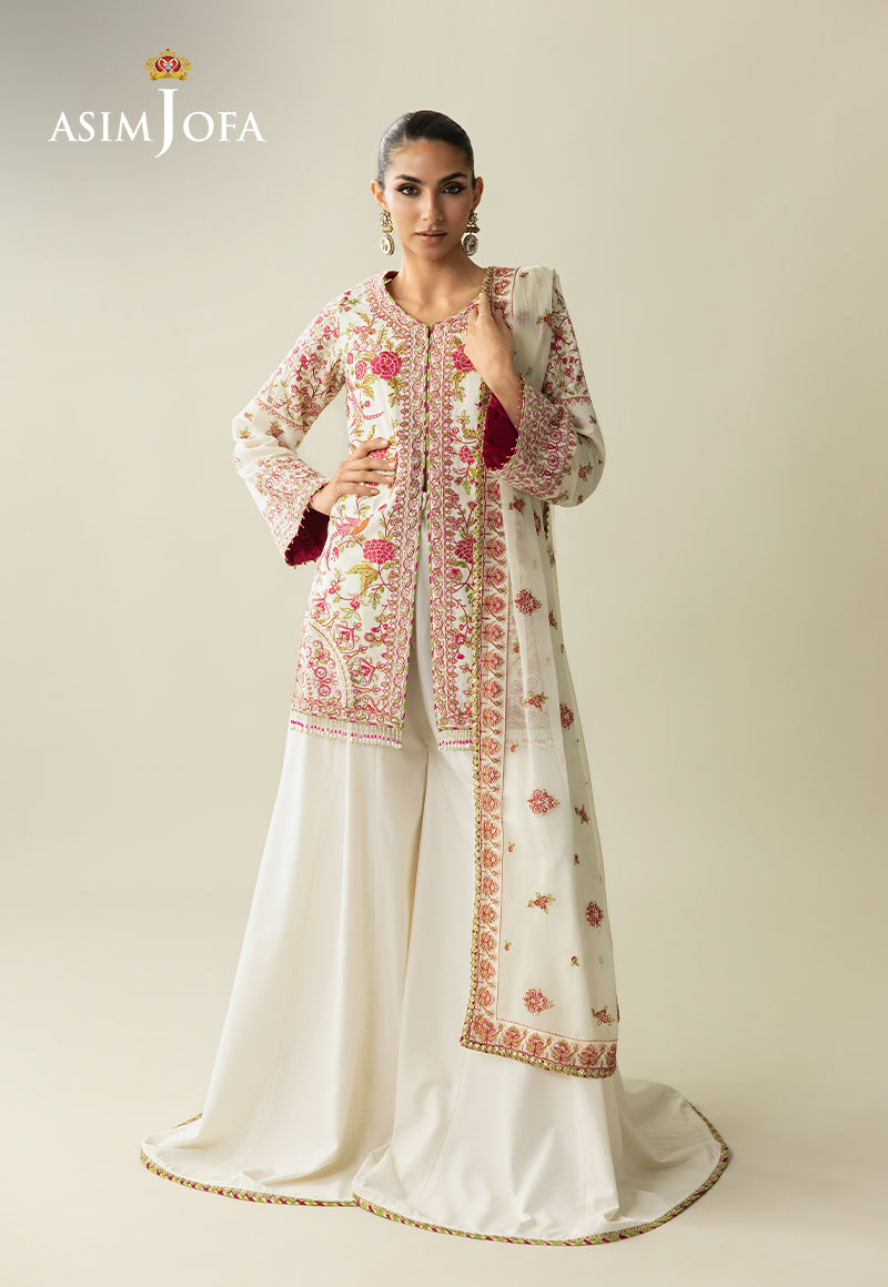 Asim Jofa | Makhmal Velvet 25 | AJULM-06 by Asim Jofa - Designer Dress  - Type : Ladies Clothes - Available at Libayah - 100% Original 