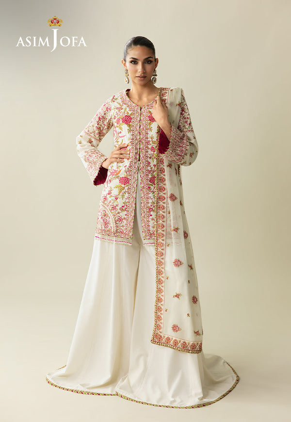 Asim Jofa | Makhmal Velvet 25 | AJULM-06 by Asim Jofa - Designer Dress  - Type : Ladies Clothes - Available at Libayah - 100% Original 