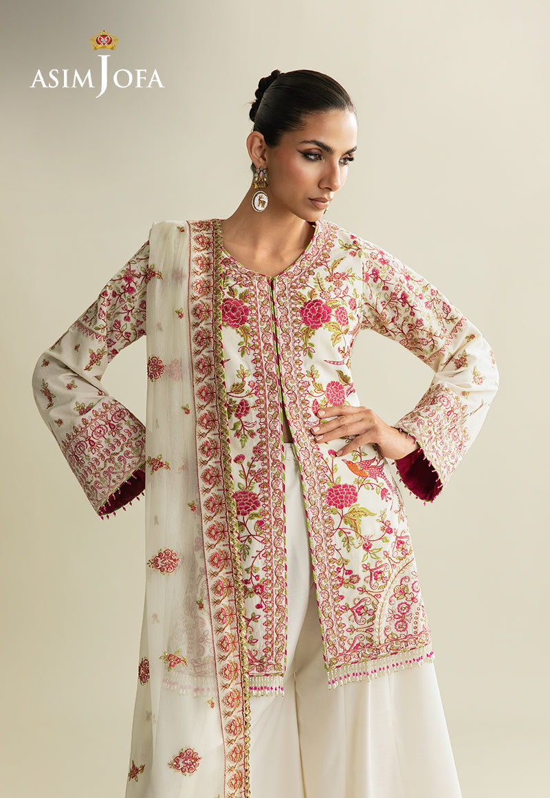Asim Jofa | Makhmal Velvet 25 | AJULM-06 by Asim Jofa - Designer Dress  - Type : Ladies Clothes - Available at Libayah - 100% Original 