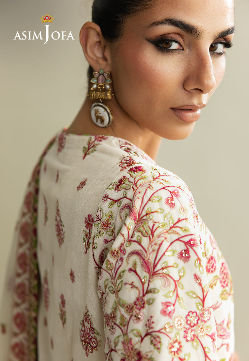 Asim Jofa | Makhmal Velvet 25 | AJULM-06 by Asim Jofa - Designer Dress  - Type : Ladies Clothes - Available at Libayah - 100% Original 