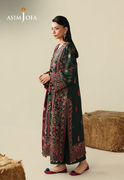 Asim Jofa | Kashmiri Collection 25 | AJULK-04 by Asim Jofa - Designer Dress  - Type : Ladies Clothes - Available at Libayah - 100% Original 