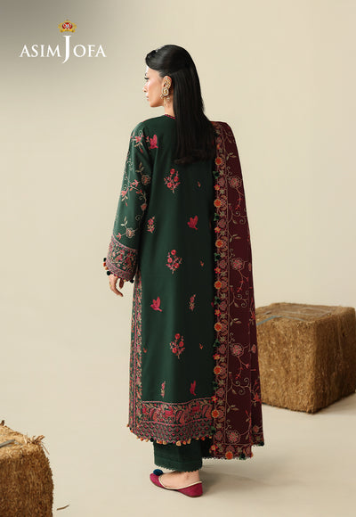 Asim Jofa | Kashmiri Collection 25 | AJULK-04 by Asim Jofa - Designer Dress  - Type : Ladies Clothes - Available at Libayah - 100% Original 