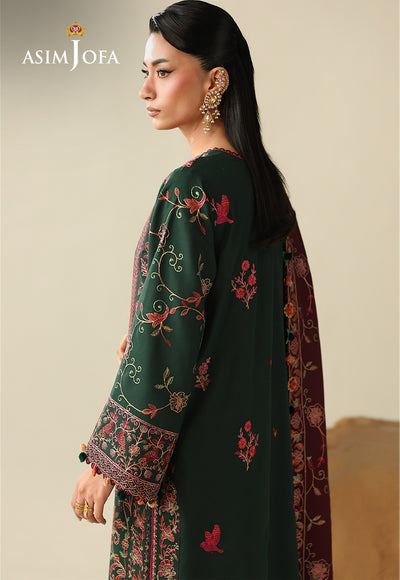 Asim Jofa | Kashmiri Collection 25 | AJULK-04 by Asim Jofa - Designer Dress  - Type : Ladies Clothes - Available at Libayah - 100% Original 