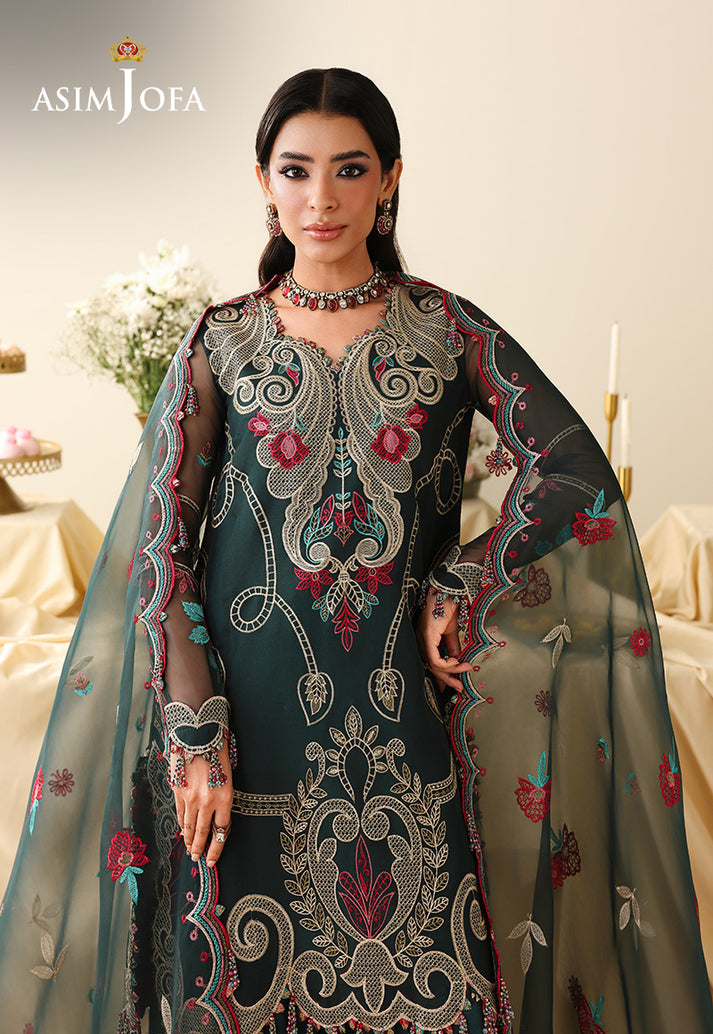 Asim Jofa | Luxury Formals 26 | AJULIH-04 by Asim Jofa - Designer Dress  - Type : Ladies Clothes - Available at Libayah - 100% Original 