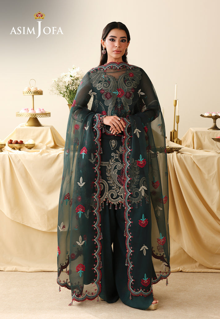 Asim Jofa | Luxury Formals 26 | AJULIH-04 by Asim Jofa - Designer Dress  - Type : Ladies Clothes - Available at Libayah - 100% Original 