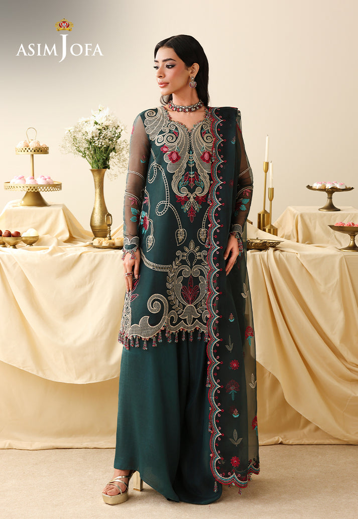 Asim Jofa | Luxury Formals 26 | AJULIH-04 by Asim Jofa - Designer Dress  - Type : Ladies Clothes - Available at Libayah - 100% Original 