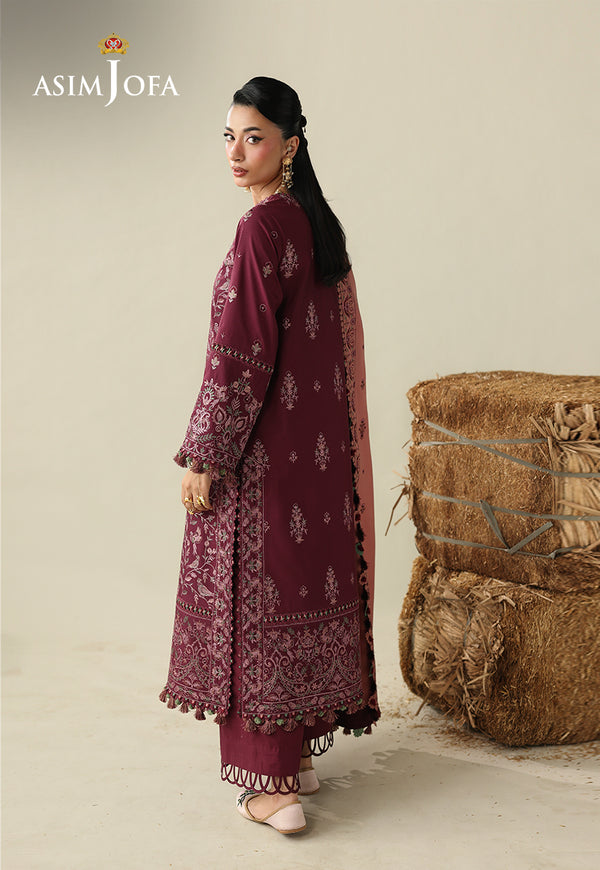 Asim Jofa | Kashmiri Collection 25 | AJULK-06 by Asim Jofa - Designer Dress  - Type : Ladies Clothes - Available at Libayah - 100% Original 