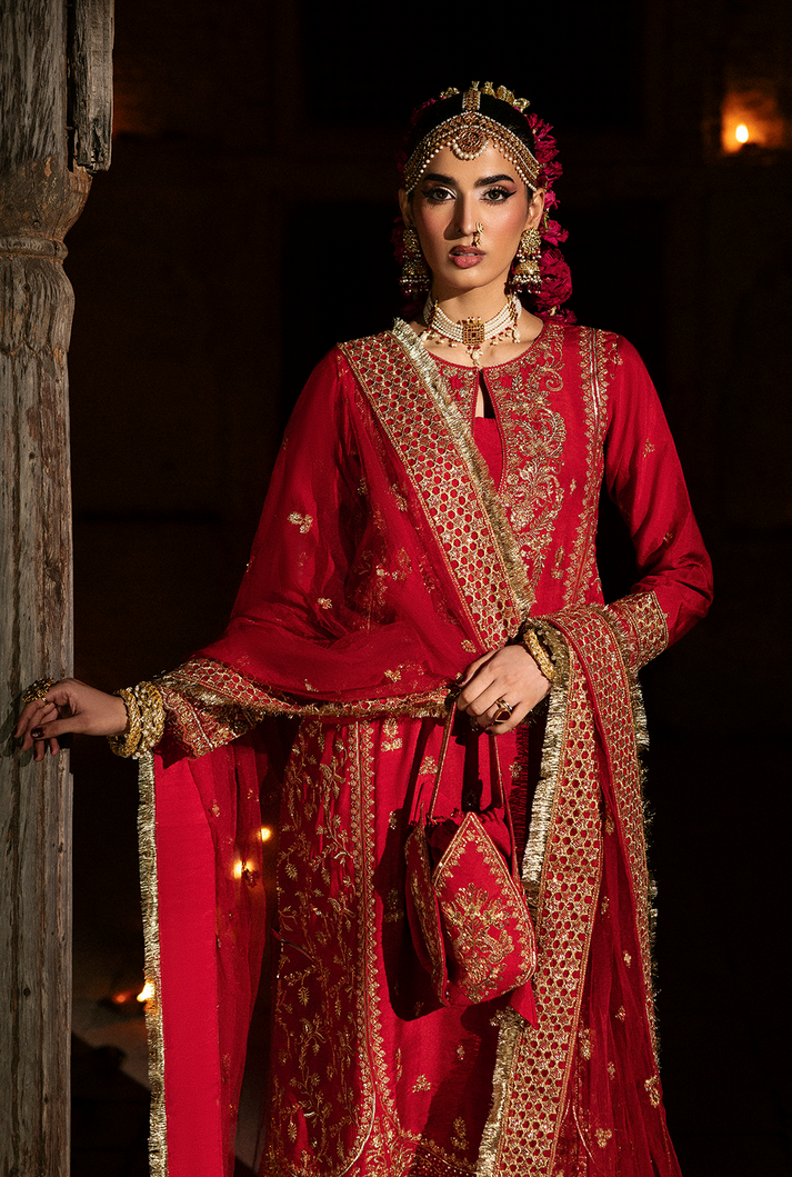 Saad Shaikh | Singhar Premium Silk 26 | PASHМА by Saad Shaikh - Designer Dress  - Type : Ladies Clothes - Available at Libayah - 100% Original 