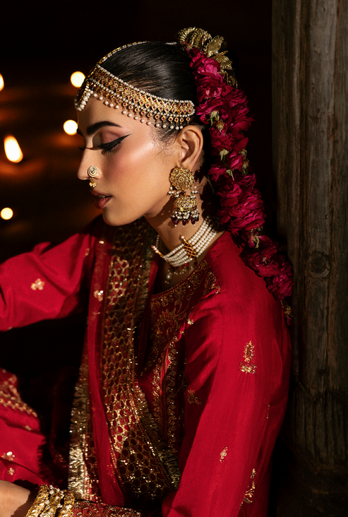 Saad Shaikh | Singhar Premium Silk 25 | PASHМА by Saad Shaikh - Designer Dress  - Type : Ladies Clothes - Available at Libayah - 100% Original 