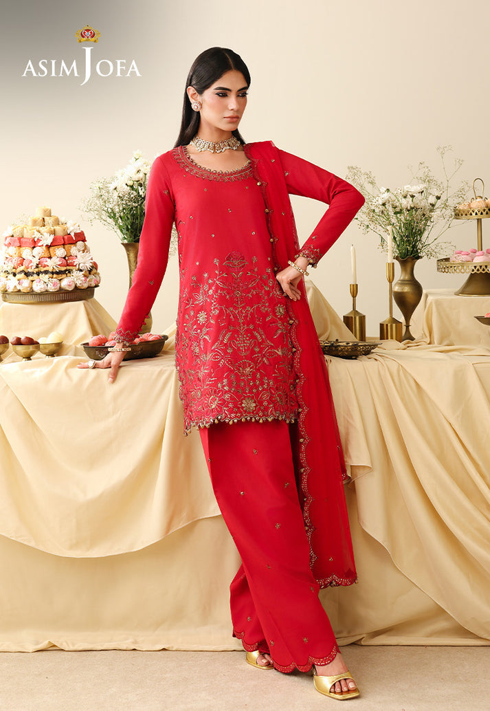 Asim Jofa | Luxury Formals 26 | AJULIH-08 by Asim Jofa - Designer Dress  - Type : Ladies Clothes - Available at Libayah - 100% Original 