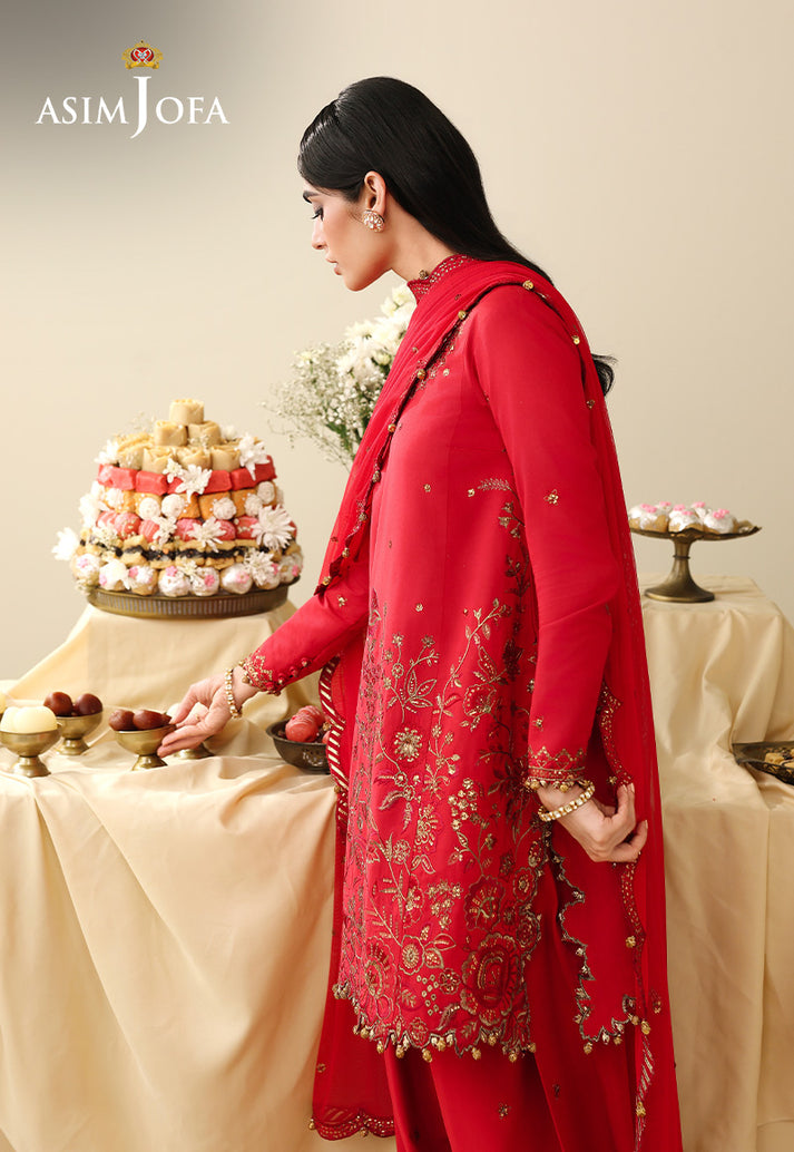 Asim Jofa | Luxury Formals 26 | AJULIH-08 by Asim Jofa - Designer Dress  - Type : Ladies Clothes - Available at Libayah - 100% Original 
