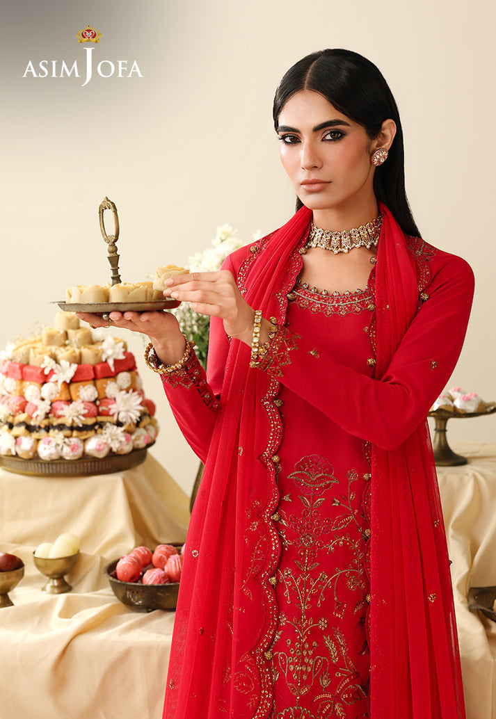 Asim Jofa | Luxury Formals 26 | AJULIH-08 by Asim Jofa - Designer Dress  - Type : Ladies Clothes - Available at Libayah - 100% Original 