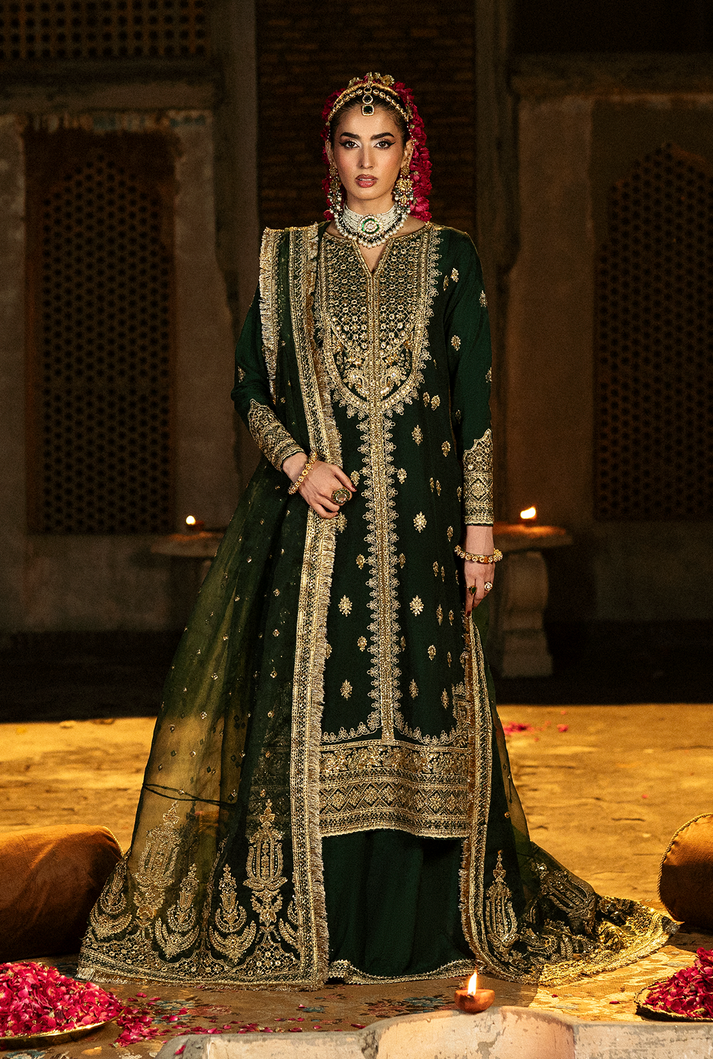 Saad Shaikh | Singhar Premium Silk 26 | ZAIB by Saad Shaikh - Designer Dress  - Type : Ladies Clothes - Available at Libayah - 100% Original 
