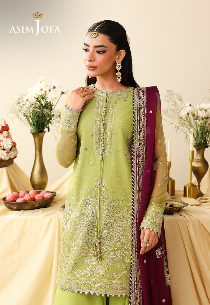 Asim Jofa | Luxury Formals 26 | AJULIH-10 by Asim Jofa - Designer Dress  - Type : Ladies Clothes - Available at Libayah - 100% Original 