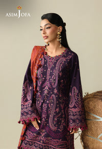 Asim Jofa | Kashmiri Collection 25 | AJULK-05 by Asim Jofa - Designer Dress  - Type : Ladies Clothes - Available at Libayah - 100% Original 