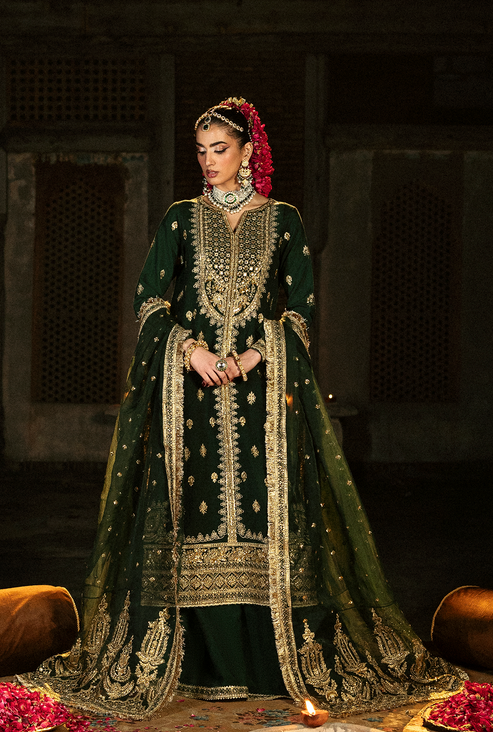 Saad Shaikh | Singhar Premium Silk 25 | ZAIB by Saad Shaikh - Designer Dress  - Type : Ladies Clothes - Available at Libayah - 100% Original 