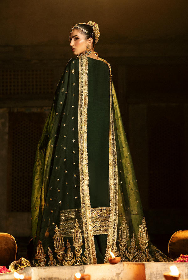 Saad Shaikh | Singhar Premium Silk 26 | ZAIB by Saad Shaikh - Designer Dress  - Type : Ladies Clothes - Available at Libayah - 100% Original 