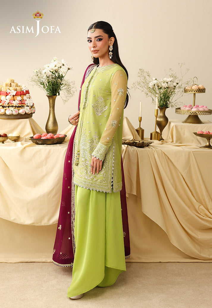 Asim Jofa | Luxury Formals 26 | AJULIH-10 by Asim Jofa - Designer Dress  - Type : Ladies Clothes - Available at Libayah - 100% Original 