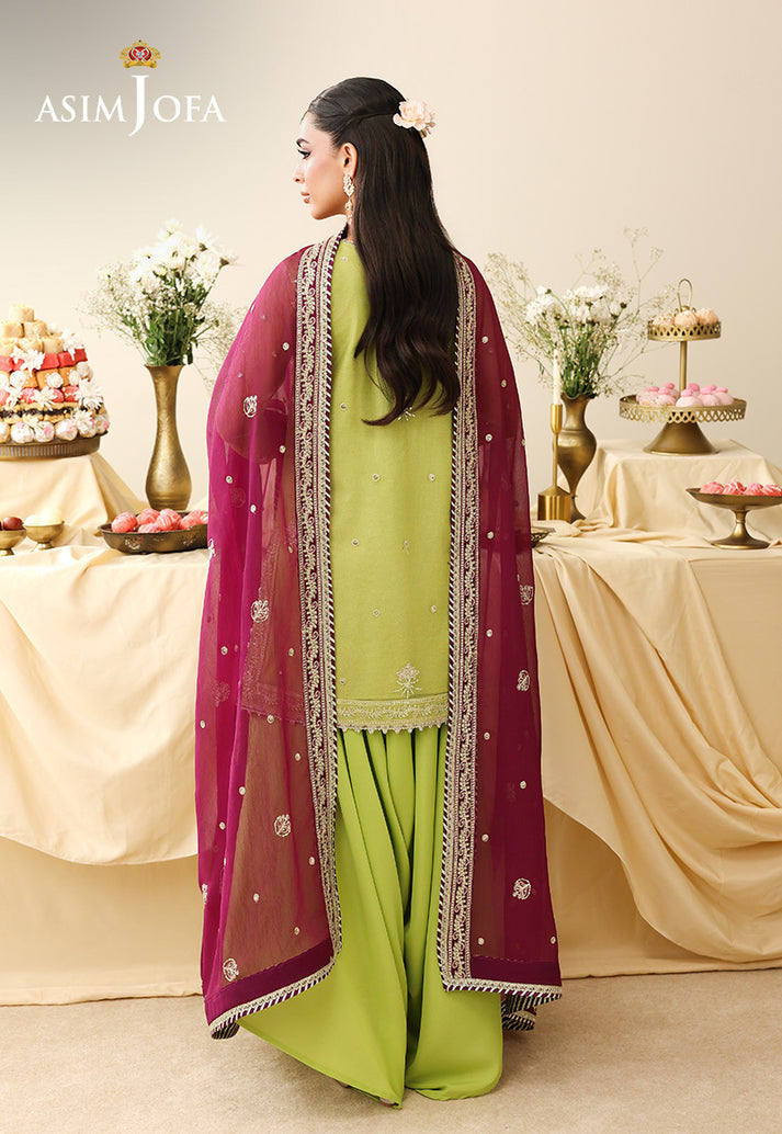 Asim Jofa | Luxury Formals 26 | AJULIH-10 by Asim Jofa - Designer Dress  - Type : Ladies Clothes - Available at Libayah - 100% Original 